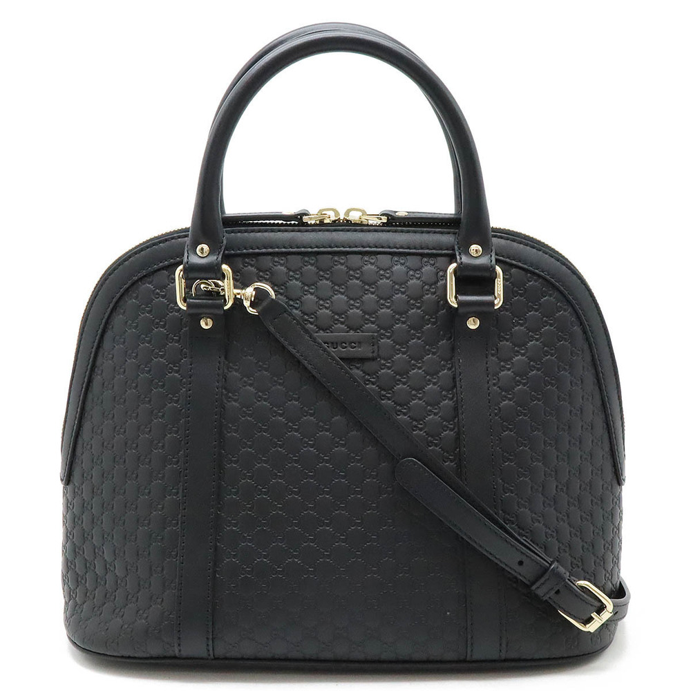 Gucci Microguccissima 2way Shoulder Bag Black